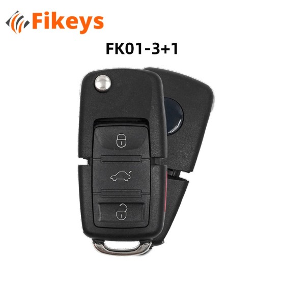 Fikeys 3+1 Buttons Universal wired remote FK01-3+1